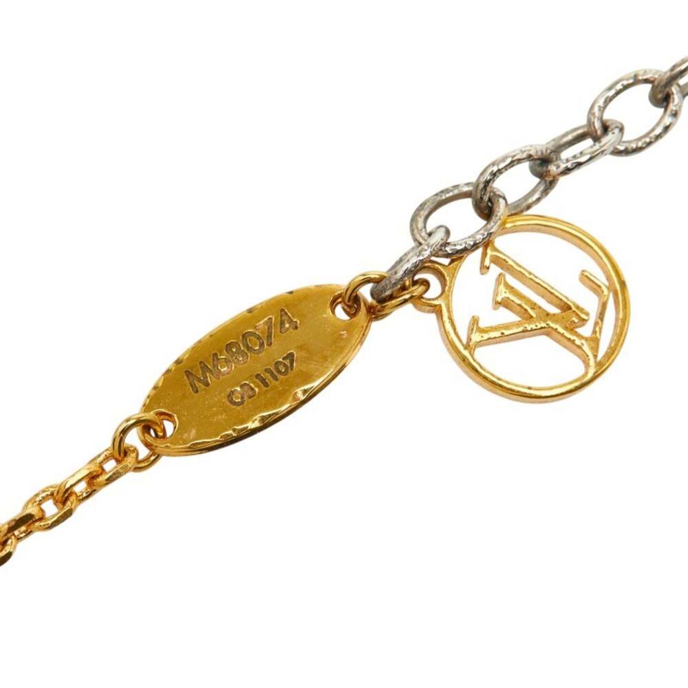 LOUIS VUITTON Gold Necklace - Picture 6 of 7